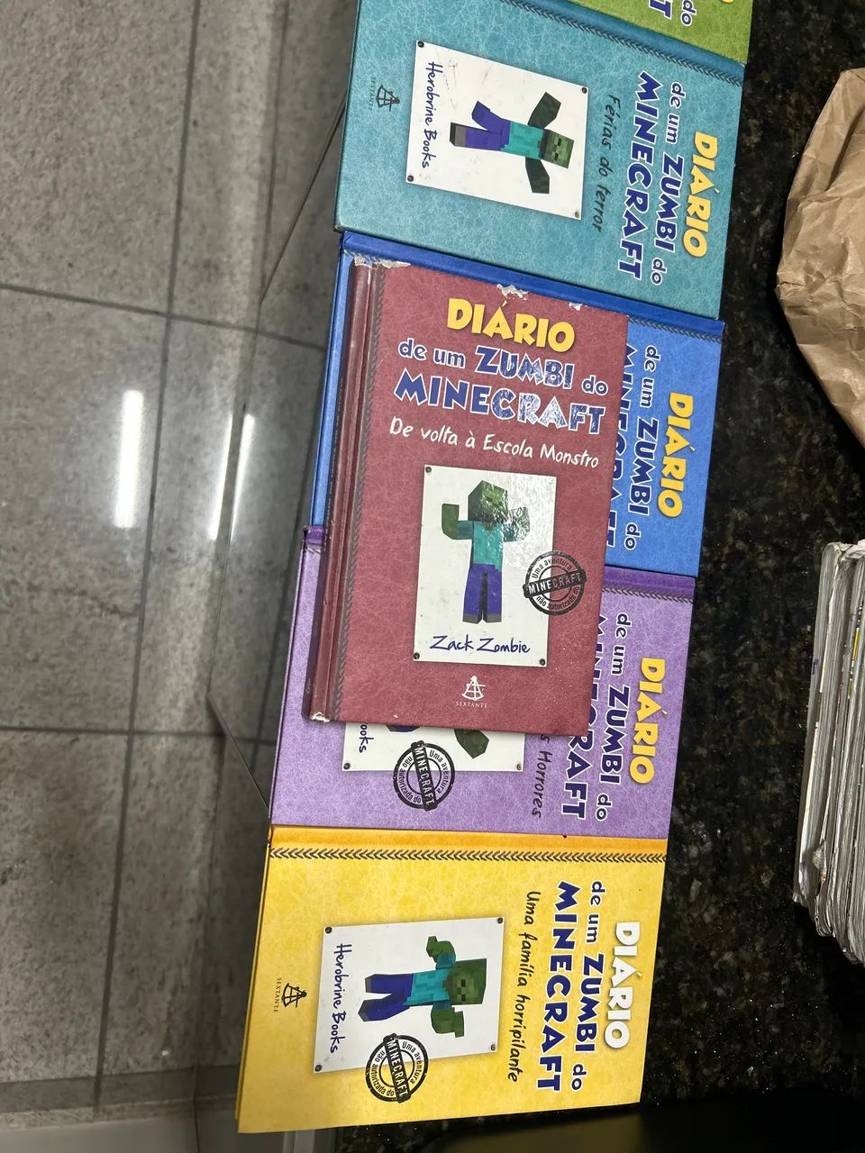 Coleção diário de um zumbi 1,2,3,5,6, 7 e 8  - Foto 2