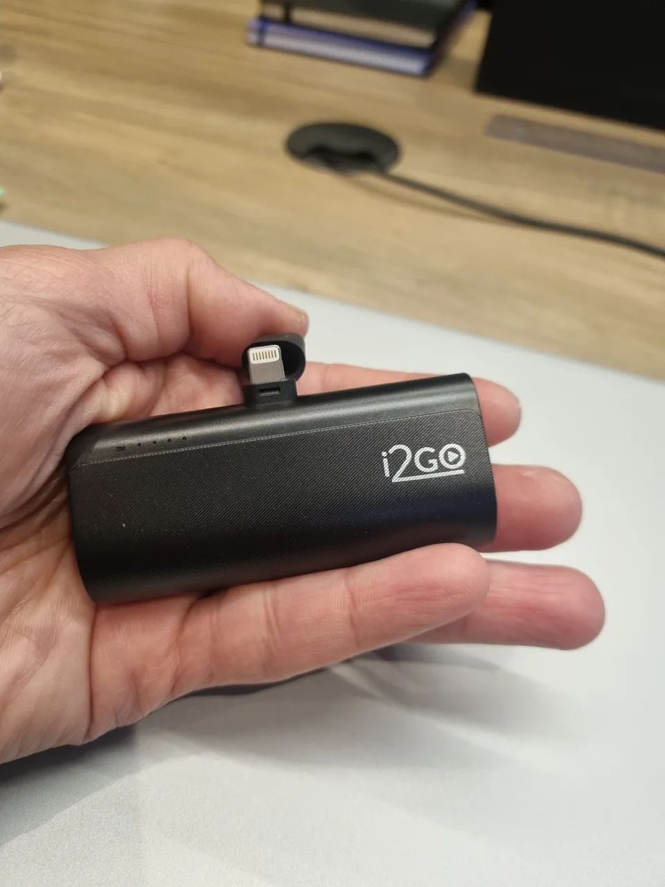 Carregador Portátil 5000 mAh lightning para celular - Foto 3