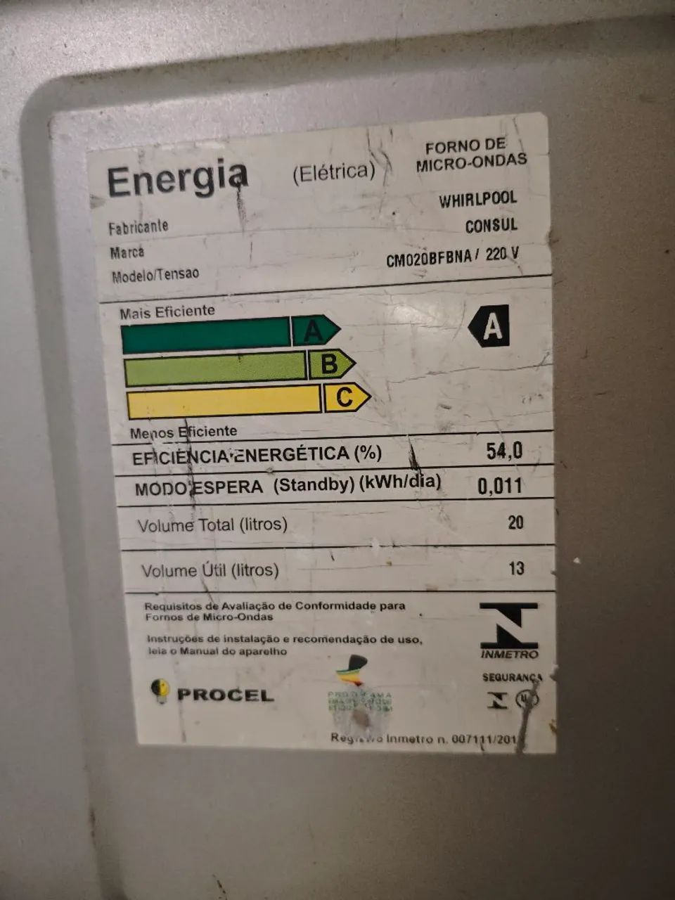 Microondas Consul com defeito  - Foto 3