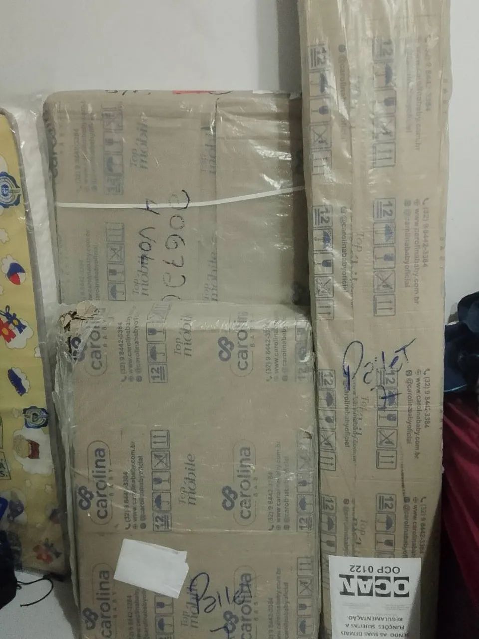 Berço com cama auxiliar e cômoda novo  - Foto 3