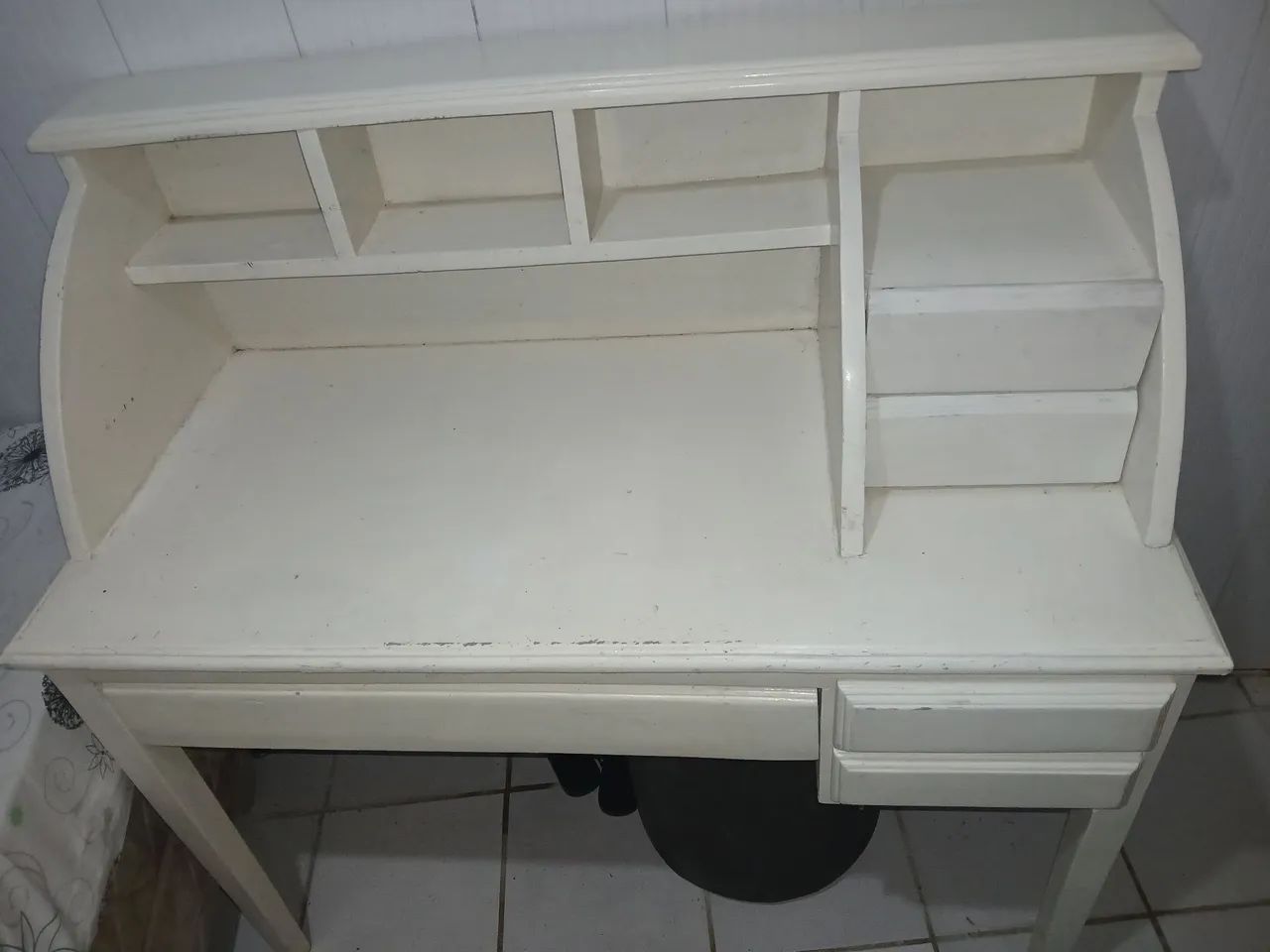 Escrivaninha Madeira  maciça  - Foto 5