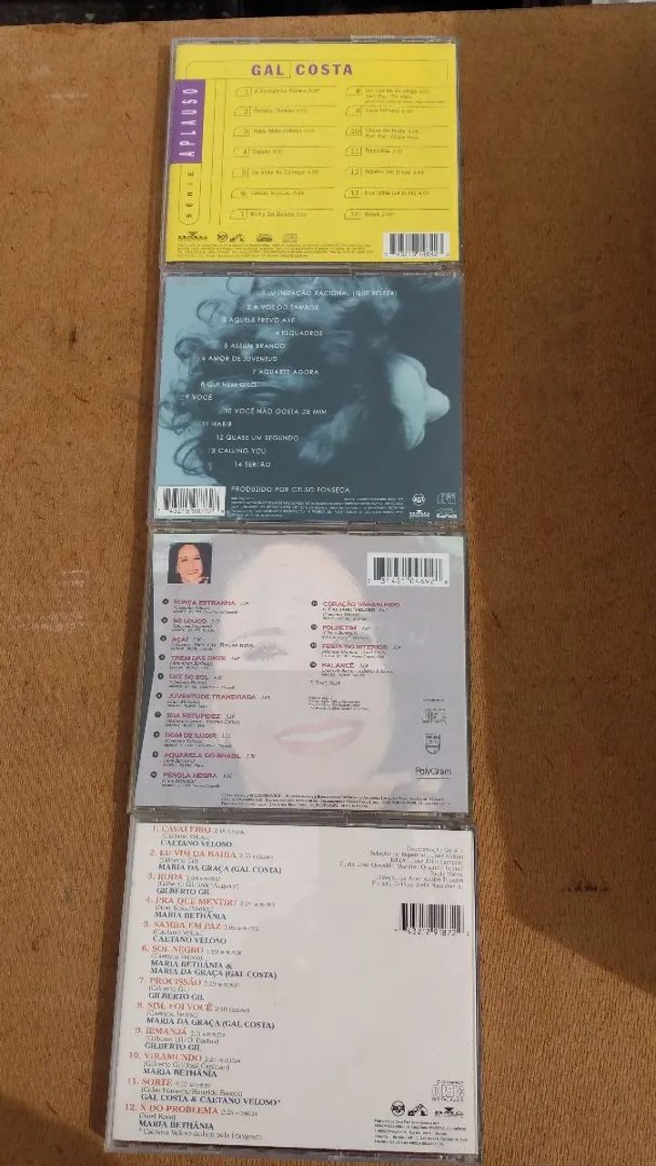 4 cds Gal Costa 20 reais.  - Foto 2