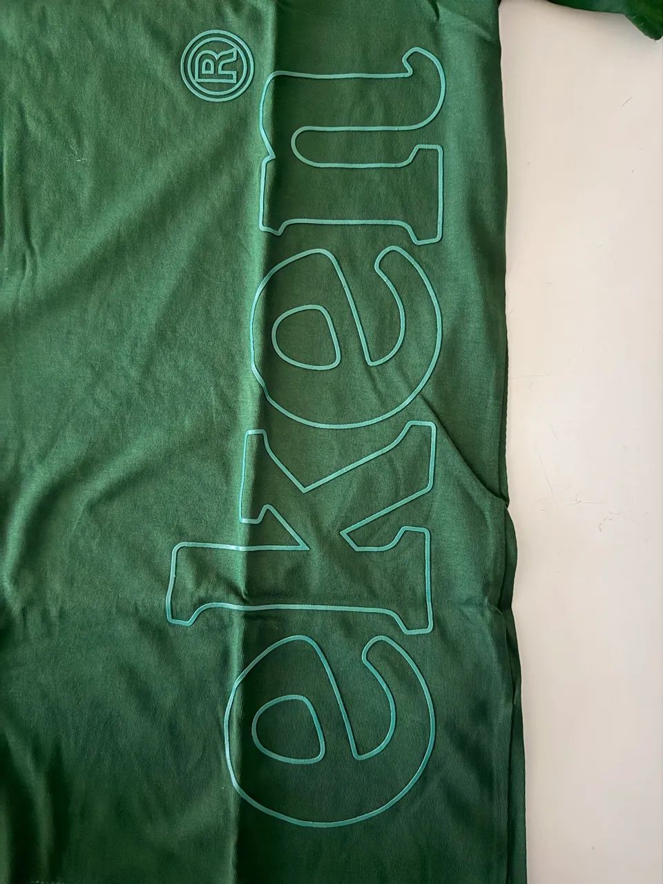 Camisa Verde  - Heineken - 52cm X 73cm - Foto 3