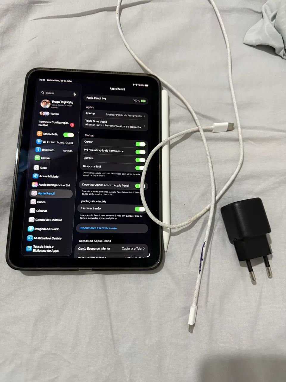 Apple ipad mini 7 e apple pencil pro - Foto 5