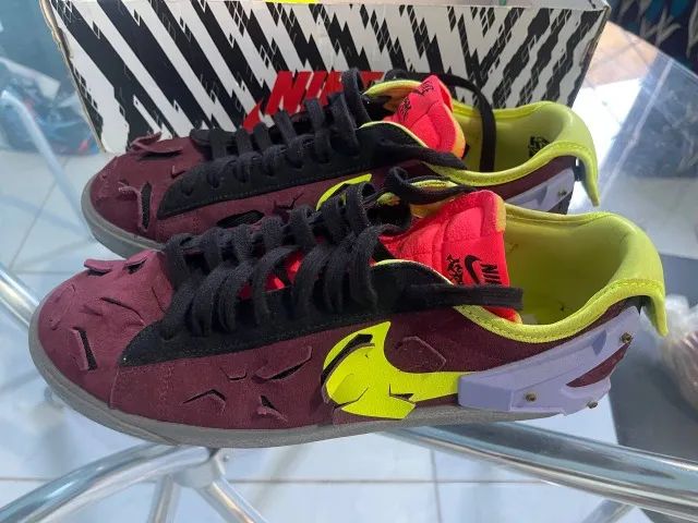 Acronym x Nike Blazer Low - Night Maroon - Foto 2
