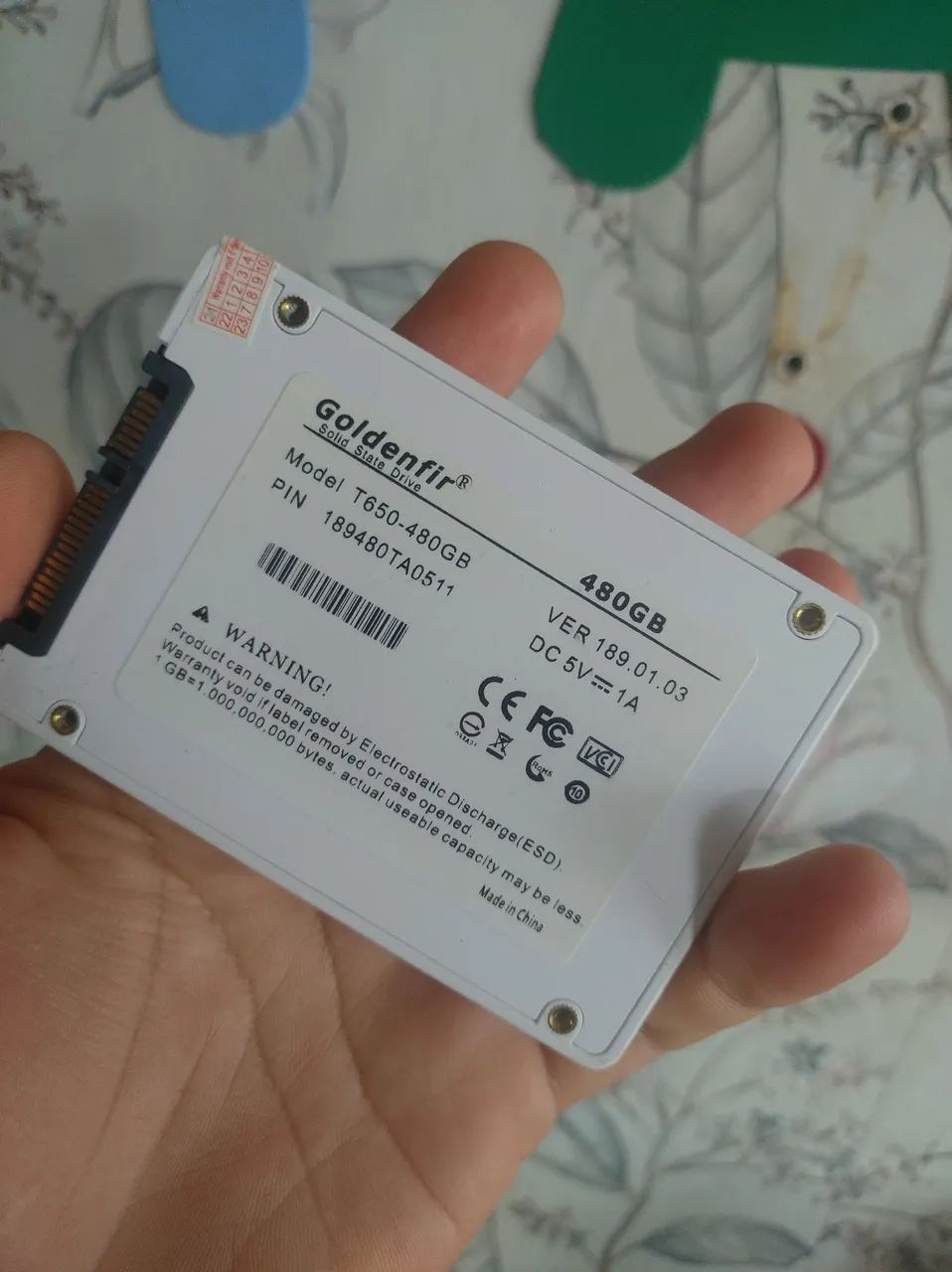 SSD 480 gigas com win - Foto 2
