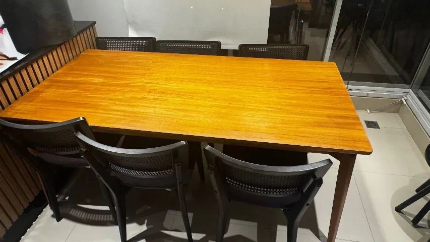 MESA JANTAR 1,80 M X 90 CM - Foto 2