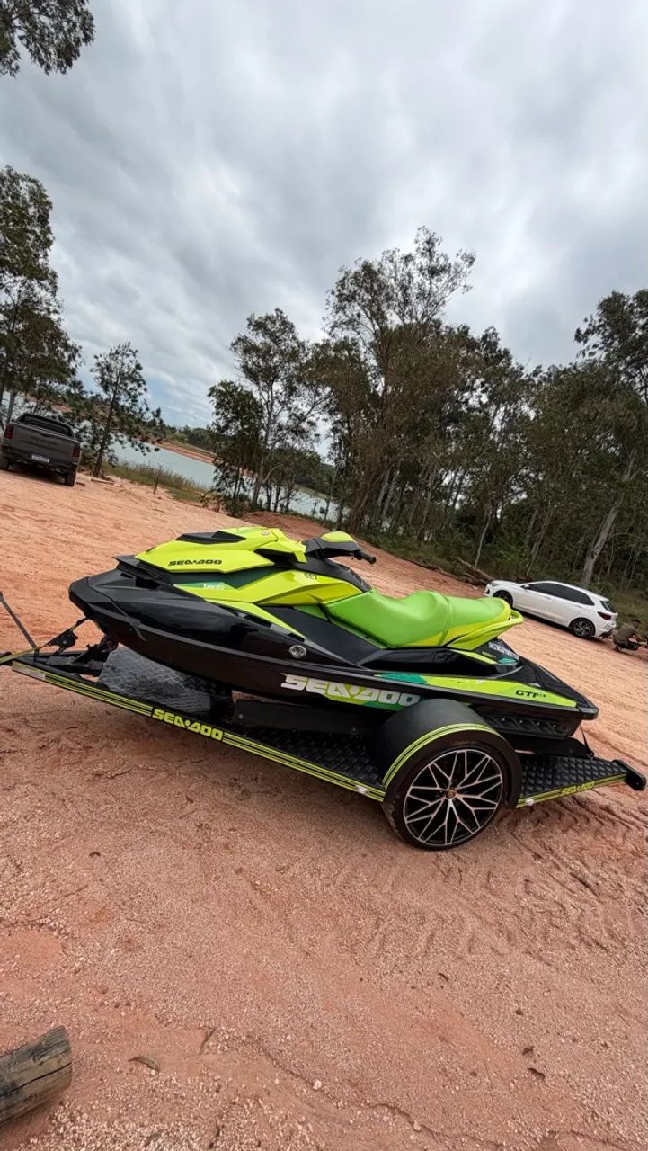 SEADOO GTI SE 2019 155HP Verde - Foto 3