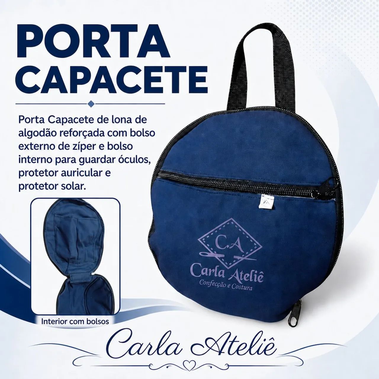 Bolsa Porta Capacete de Obras 