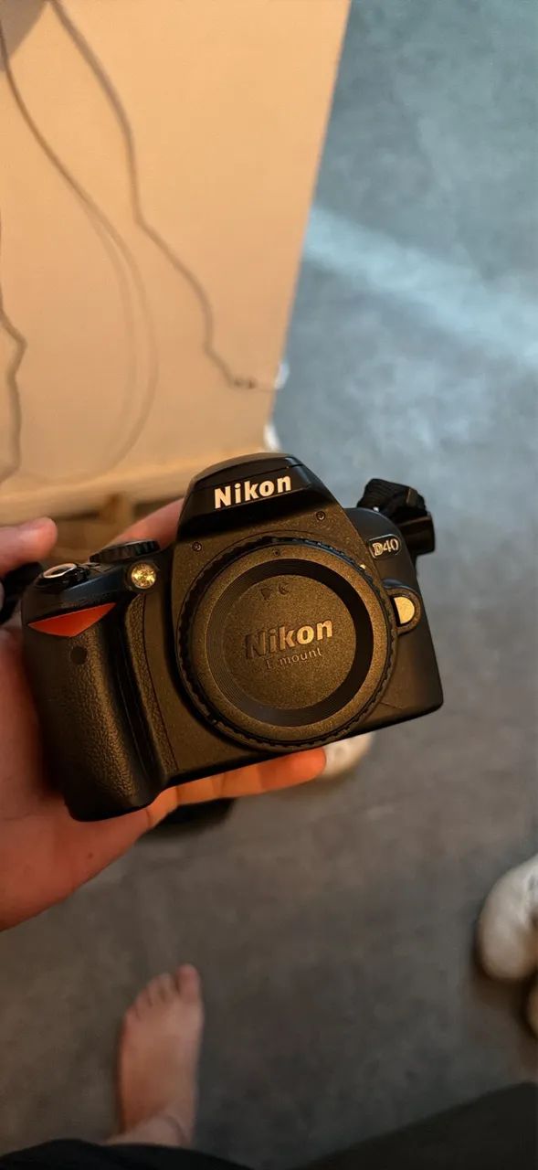 Troco nikon d3200 e d40 - Foto 5