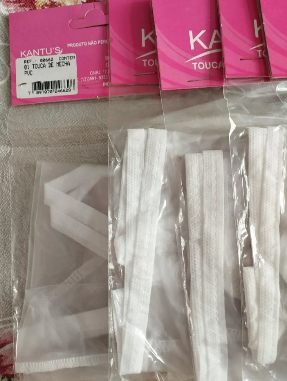 Pentes e toucas para cachos e mechas - Foto 4