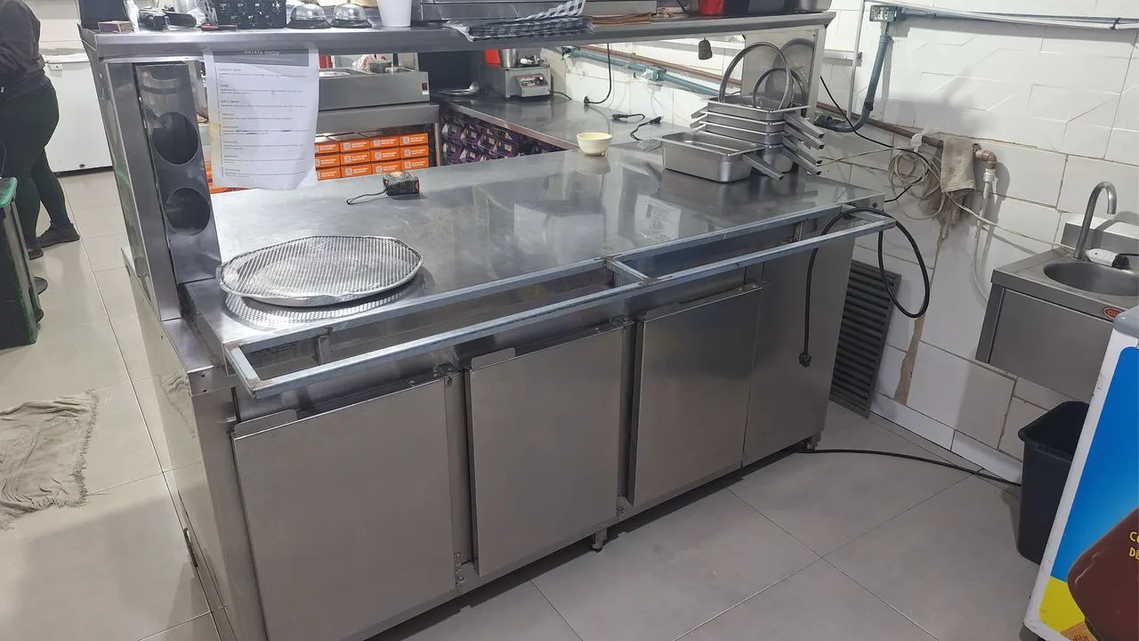 Balcão inox refrigerado  - Foto 2