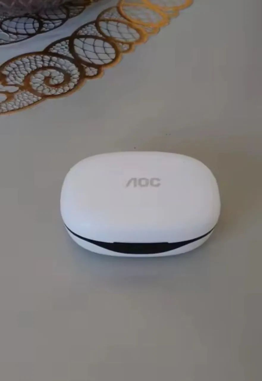 Fone bluetooth AOC Branco R$ 75 - Foto 3