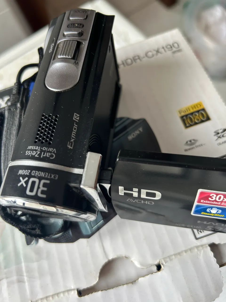 Filmadora Sony Impecável na Caixa - Foto 4