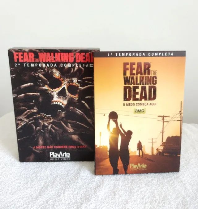 DVD Fear the Walking Dead - 1ª e 2ª Temporadas Completas - CDs