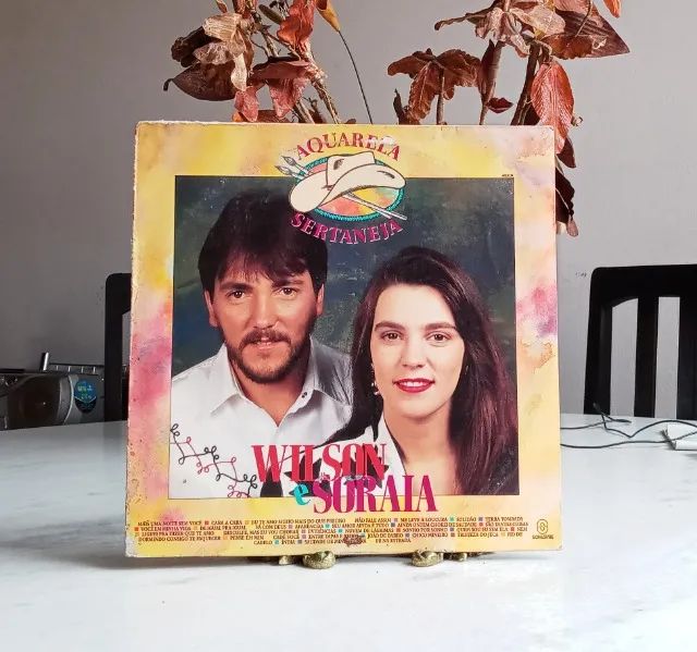 lp vinil - wilson e soraia - aquarela sertaneja 1992 - Foto 3