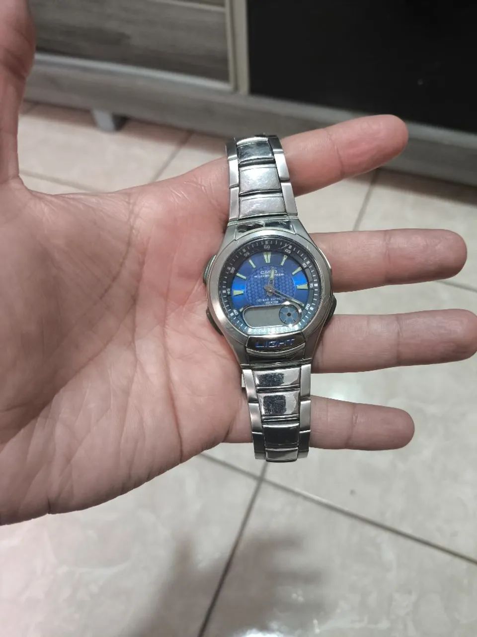 Relógio Casio light 