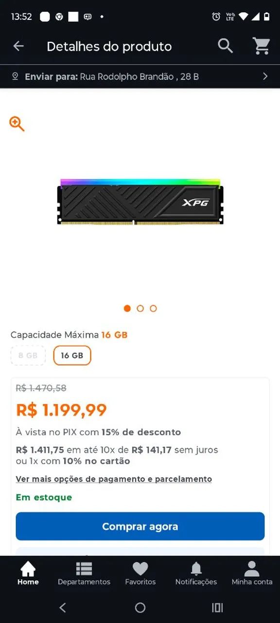 Memória ram 