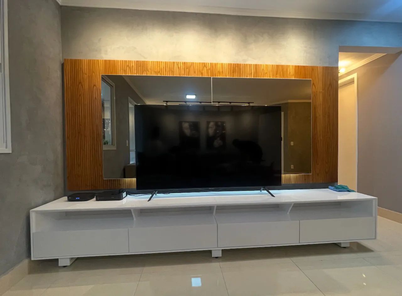 Painel de Espelho com led para Tv