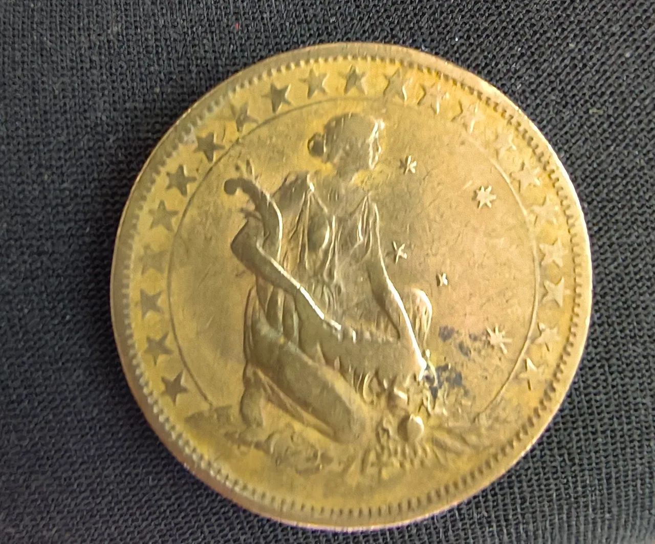Moeda 1000 Réis 1927 - Foto 2