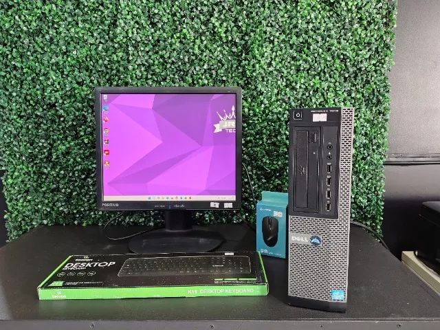 Setup Completo Dell Com Monitor 17 Polegadas, Processador I5 E Ssd