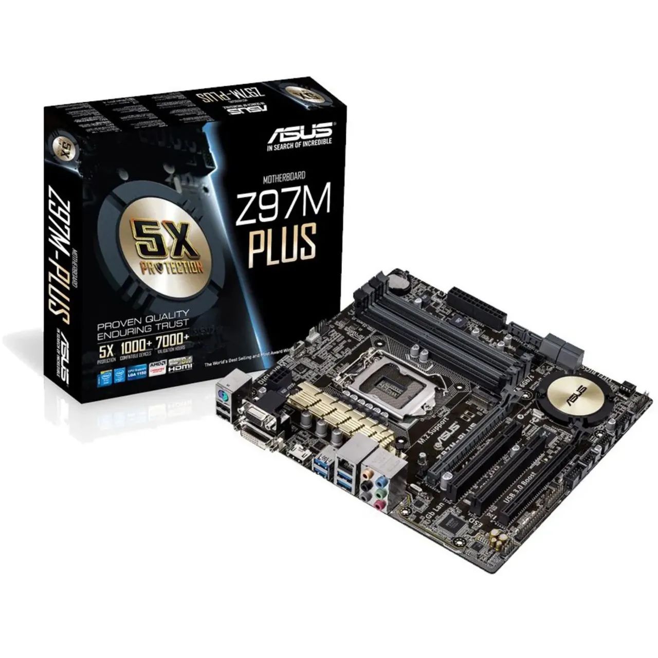 i7 4790K、ASUS H97I-PLUS、DDR3 16GBセット KIT GAMER - i7-4790k + 16GB DDR3 + ASUS Z97M-PLUS - Computadores e