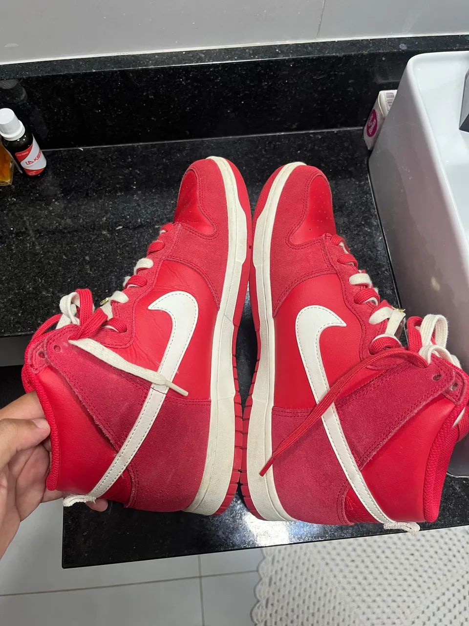 Nike Dunk High - First Use University Red  - Foto 4