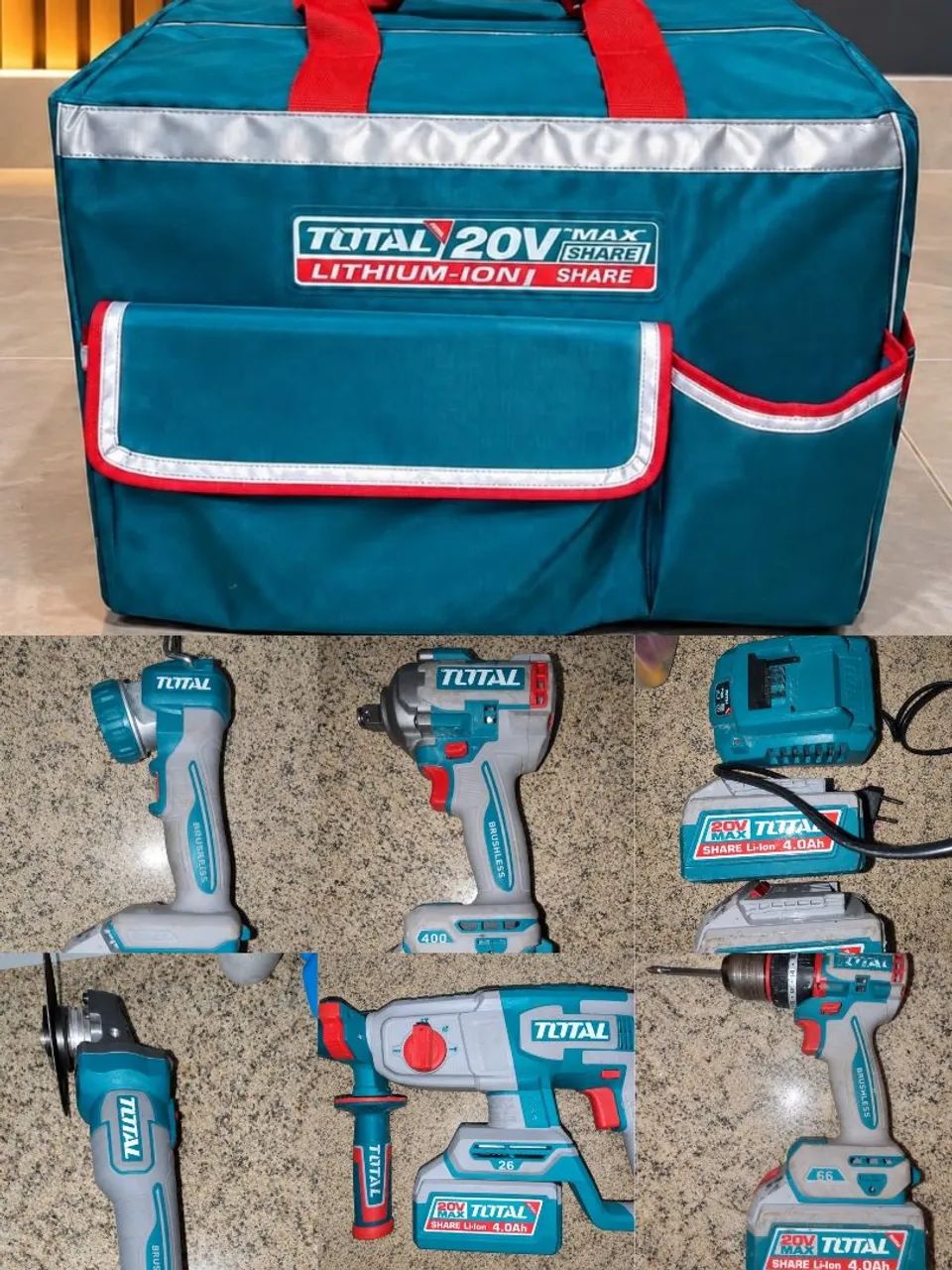 KIT FERRAMENTAS ELÉTRICAS