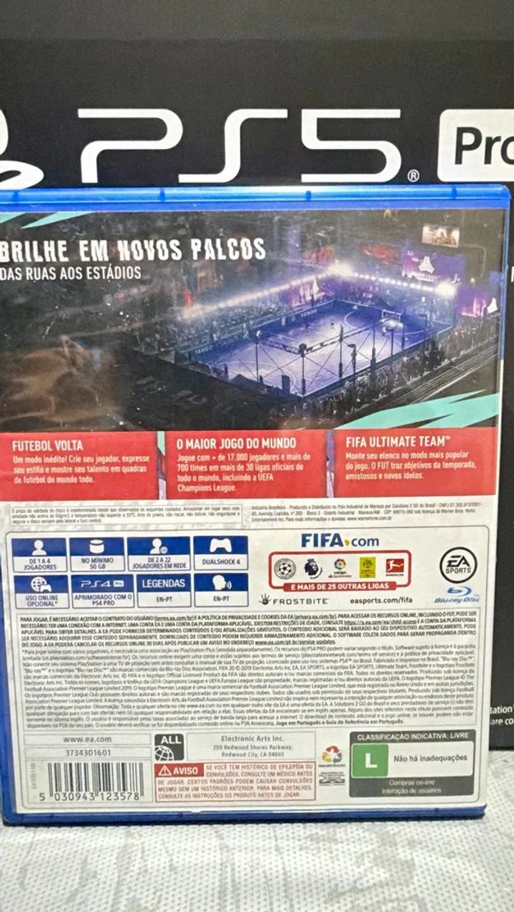 FIFA 20 - PS4/PS5 (PlayStation 4 e 5) - Foto 3