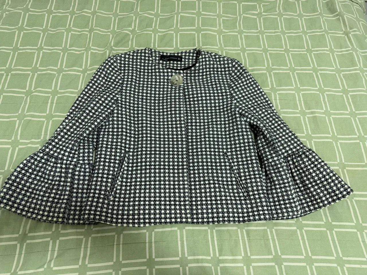 Casaco Zara xadrez - P