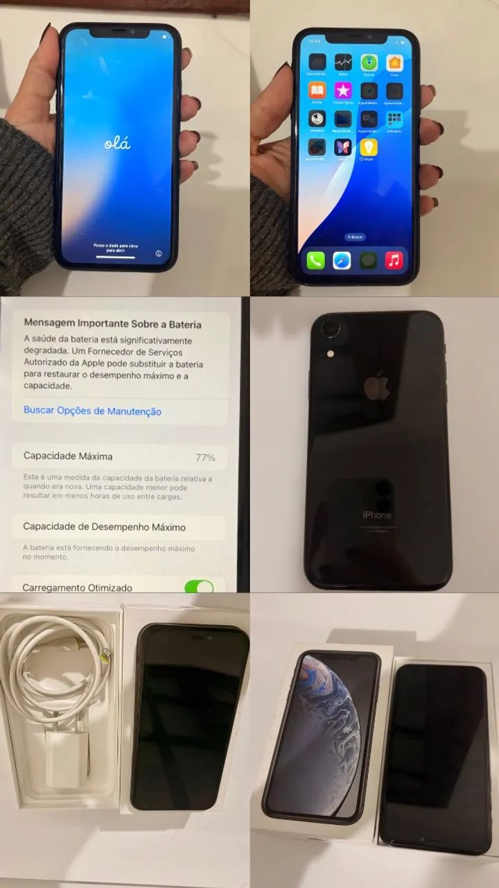 iPhone XR preto 64GB  - Foto 4