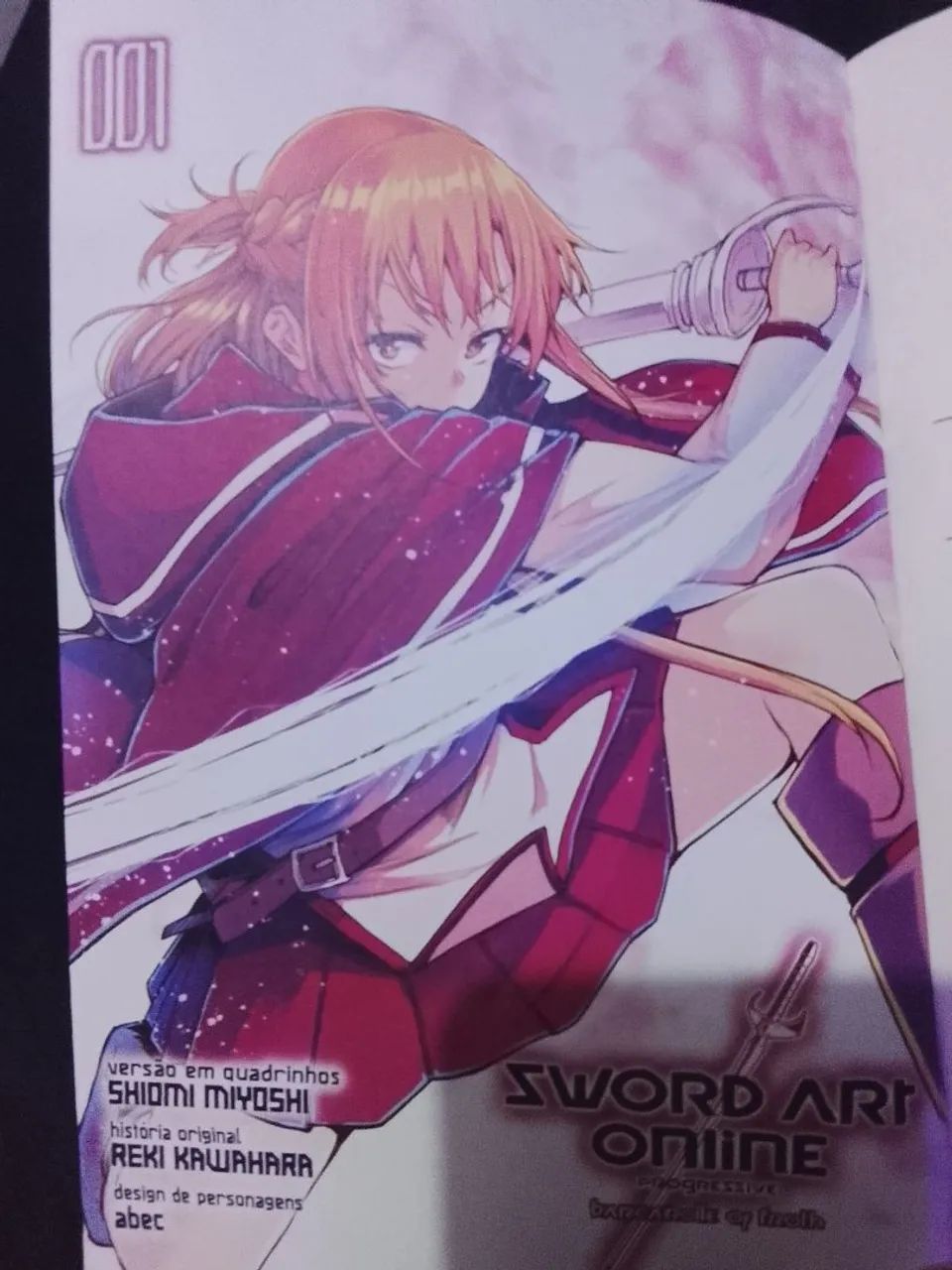 Sword art on LINE mangá com marca paginas - Foto 4