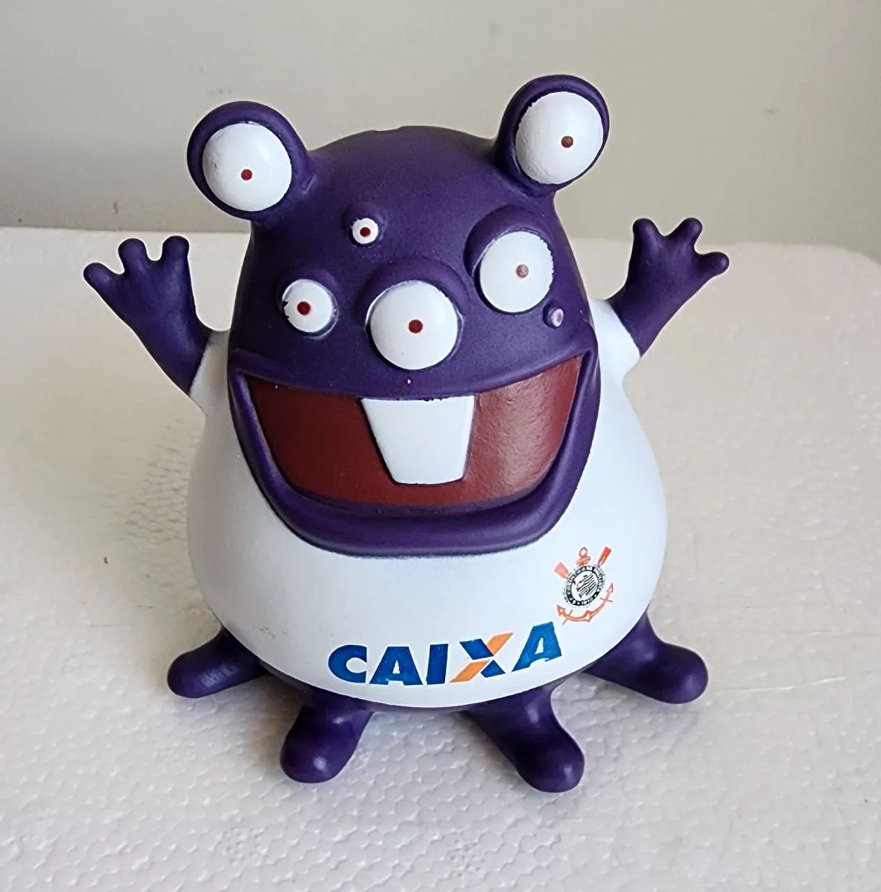 Boneco Poupançudo Caixa - Corinthians