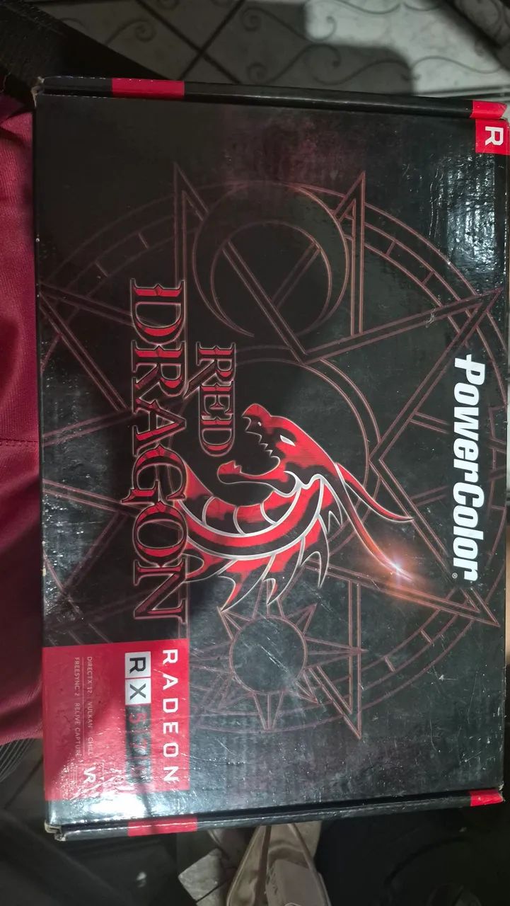 Rx 570 defeito