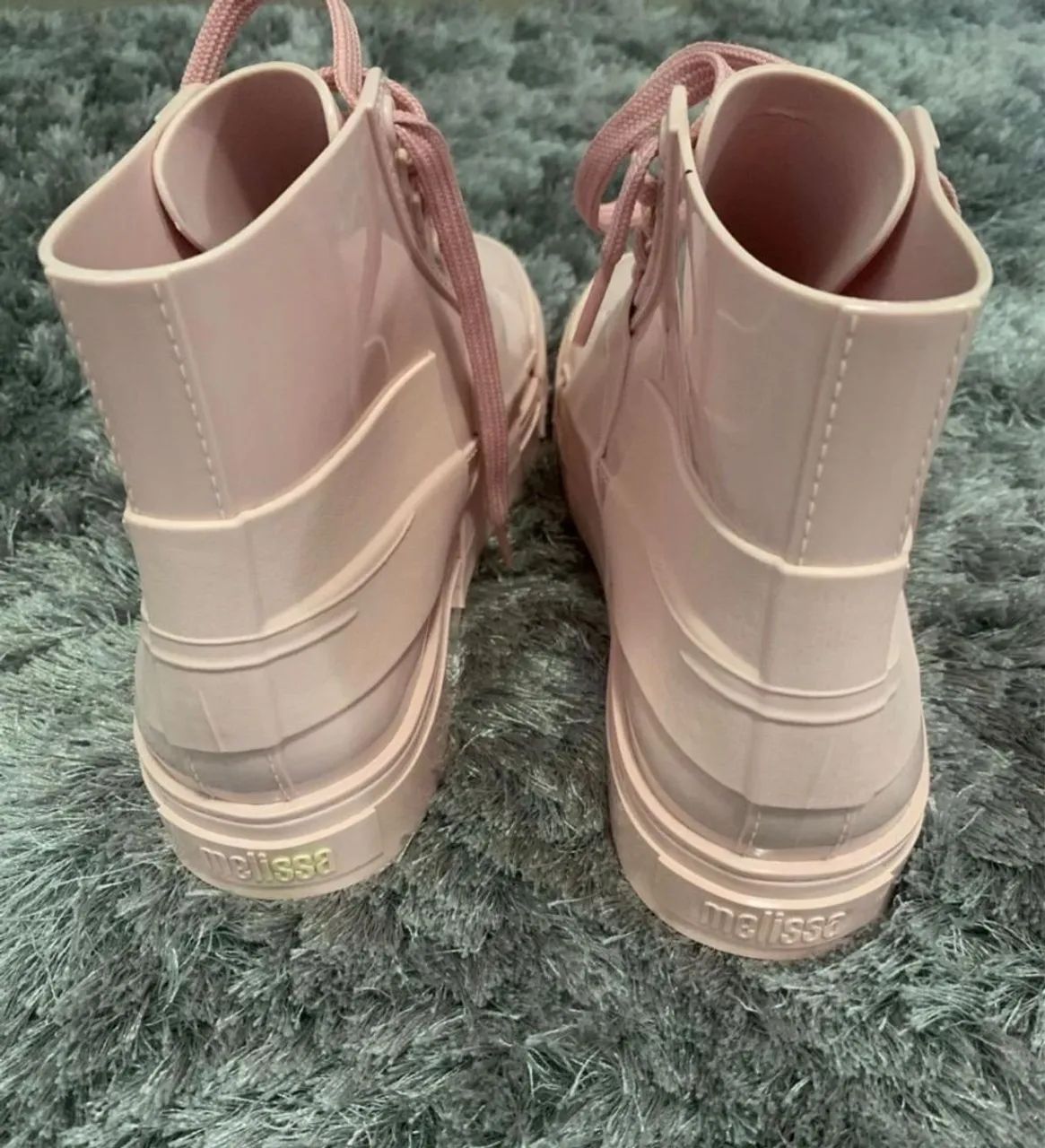 Tênis bota melissa rosa 38 - Foto 2