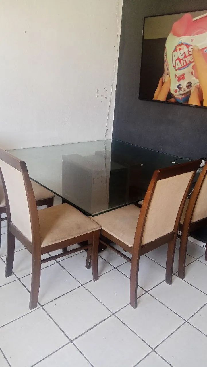 Mesa De Jantar Com 5 Cadeiras  - Foto 5