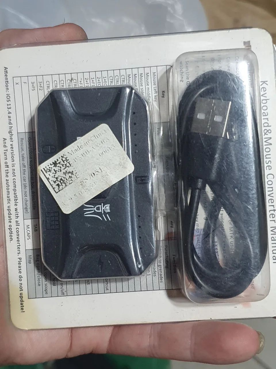 Conversor Teclado e Mouse para Celular Android - Mobilador (Novo)
