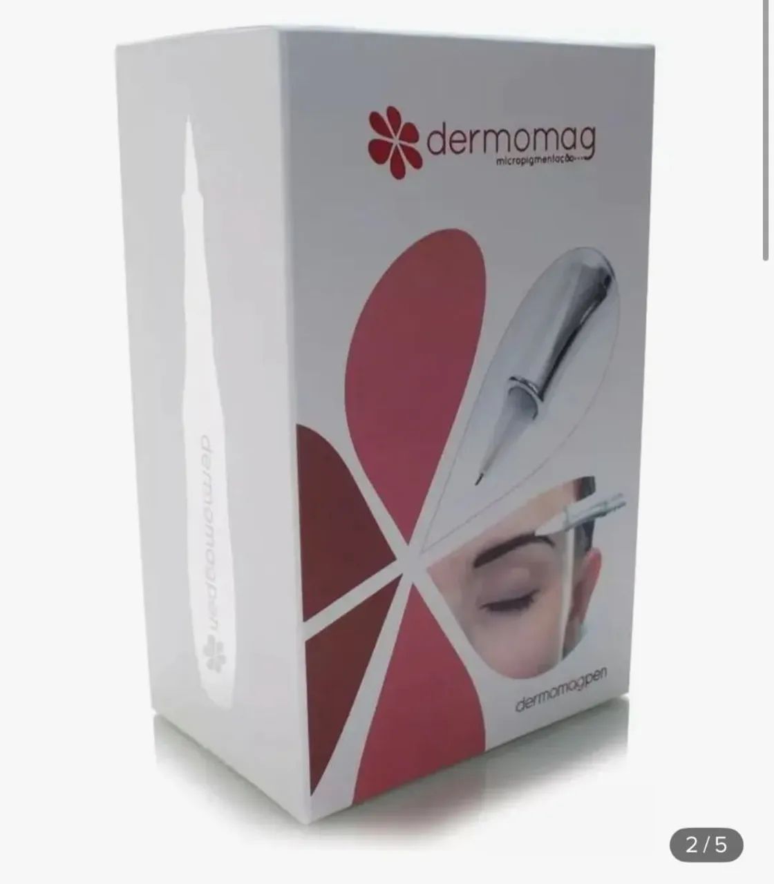 Dermógrafo Dermomag Pen Easy Prata Fonte Duo - Foto 4