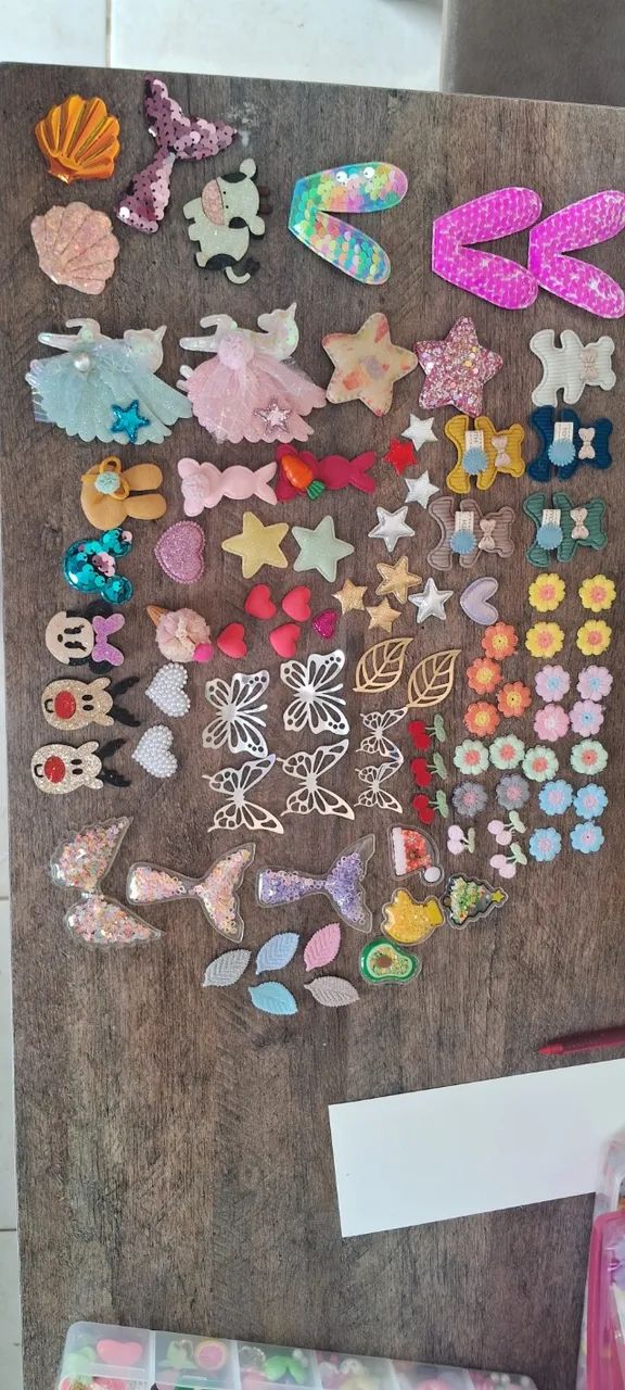 Apliques para confecção de laços  - Foto 4