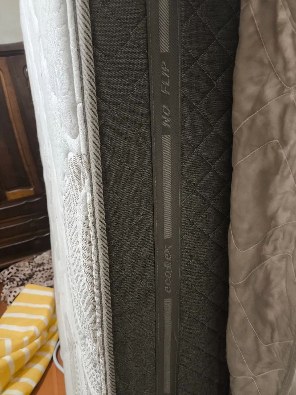 Colchão Ecoflex + Cama tubular - Foto 2