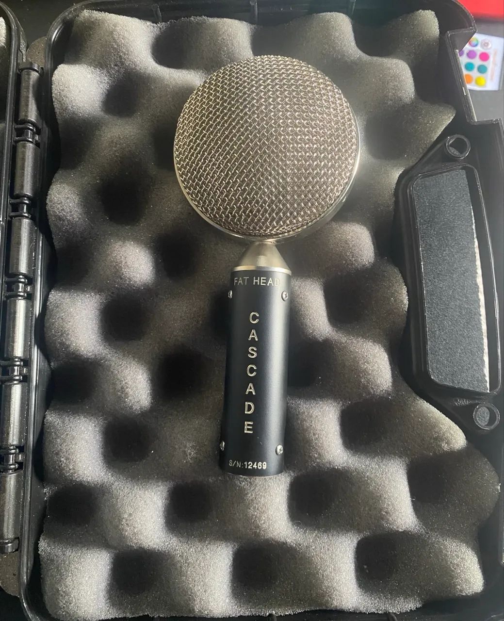 Microfone de fita Cascade Phat Head com cloud- zerado