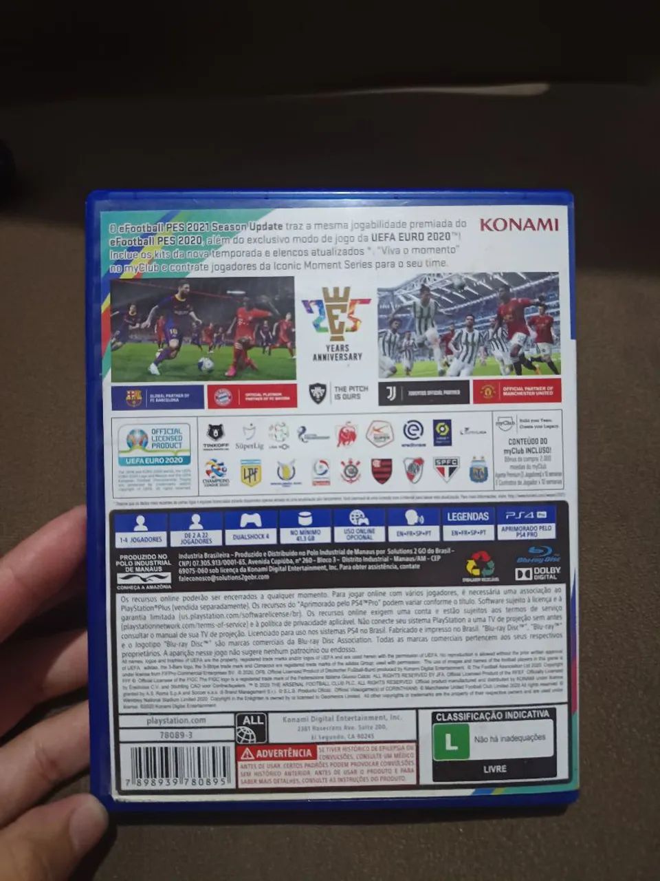 Jogo ps4 pés 2021 - Foto 3