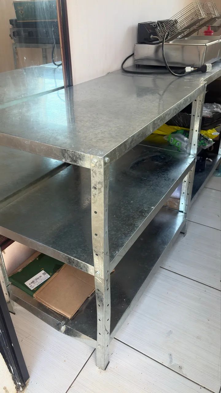 Mesa galvanizada  - Foto 2
