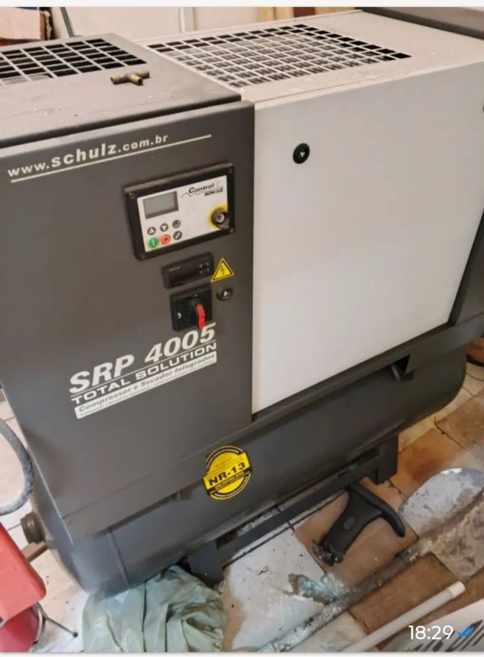 Compressor parafuso SRP 4005 schulz - Foto 4