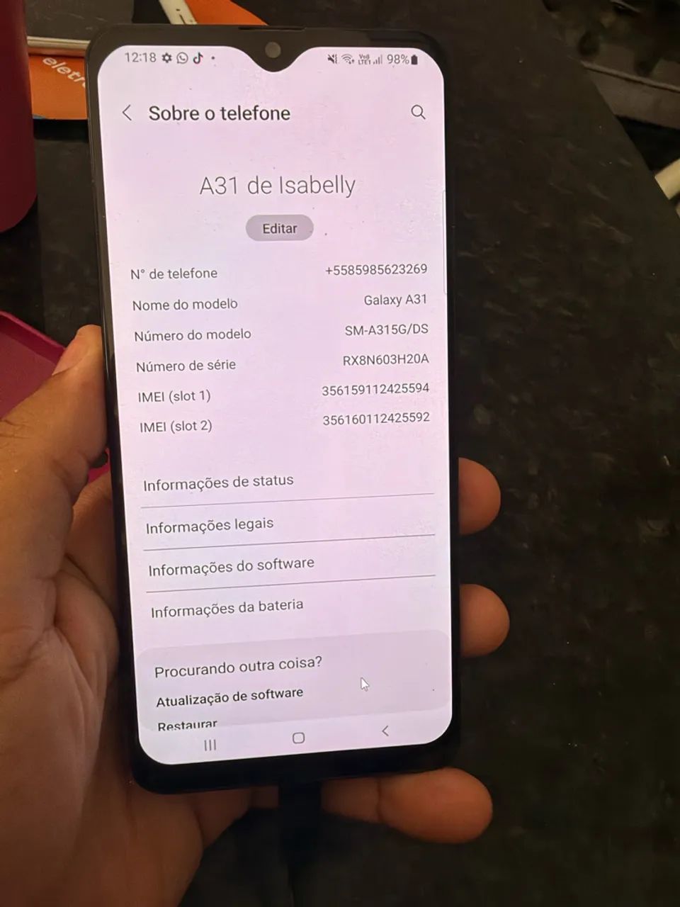 Samsung  Galaxy A31  - Foto 4