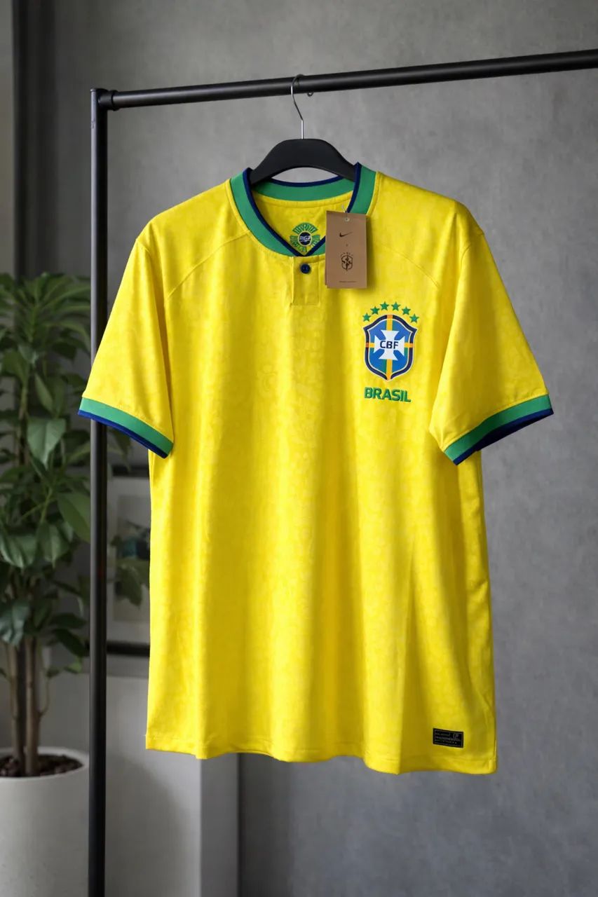 Blusa camisa camiseta Brasil masculino  - Foto 2