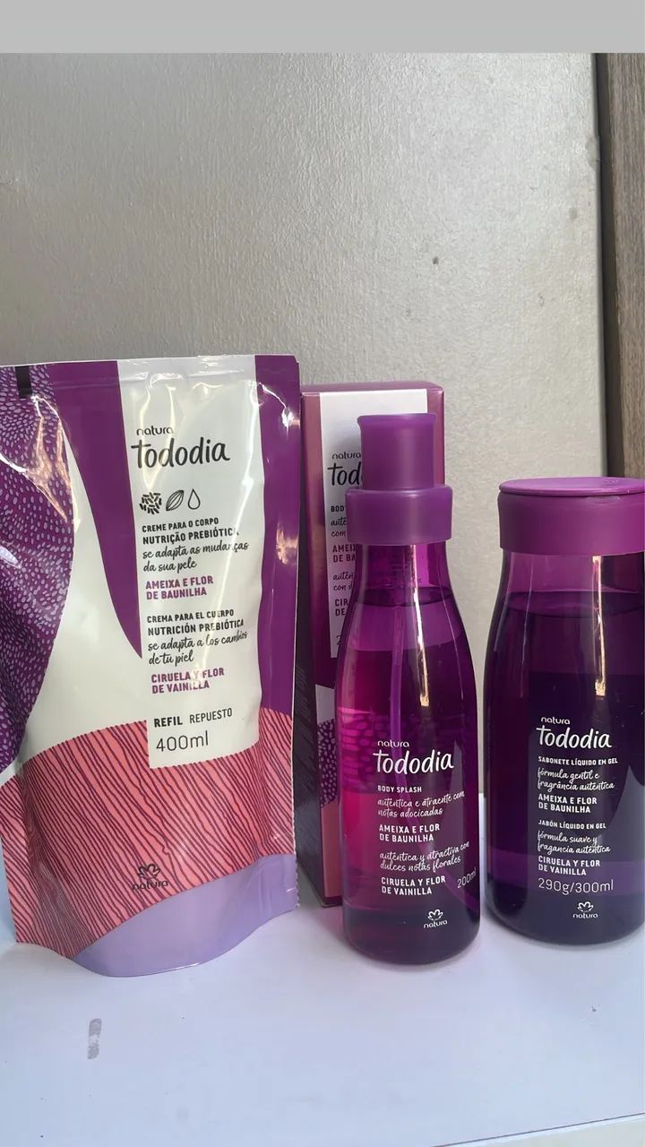 Kit ameixa e flor de baunilha natura | 3 itens  - Foto 2