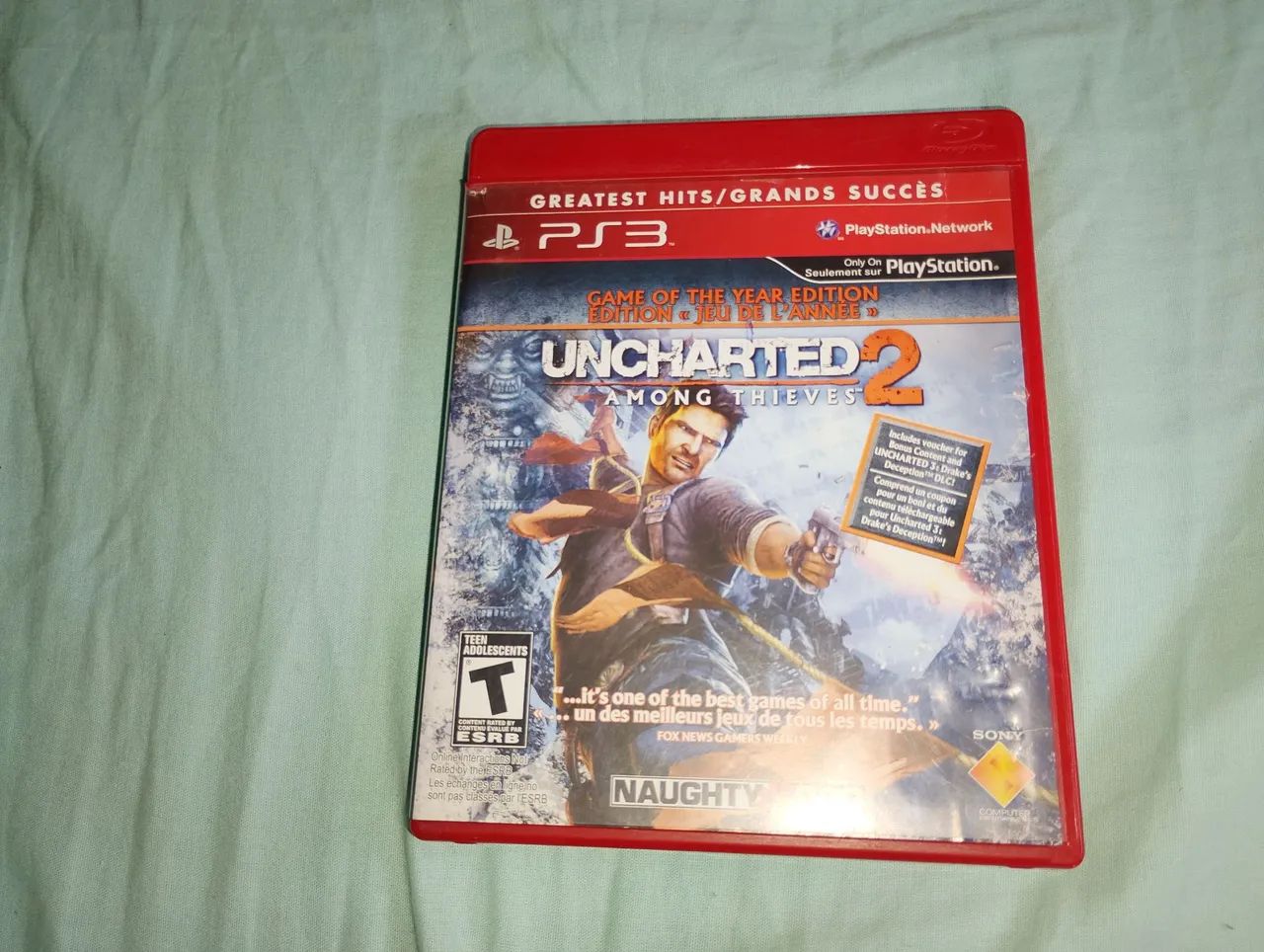 Uncharted 2 ps3.