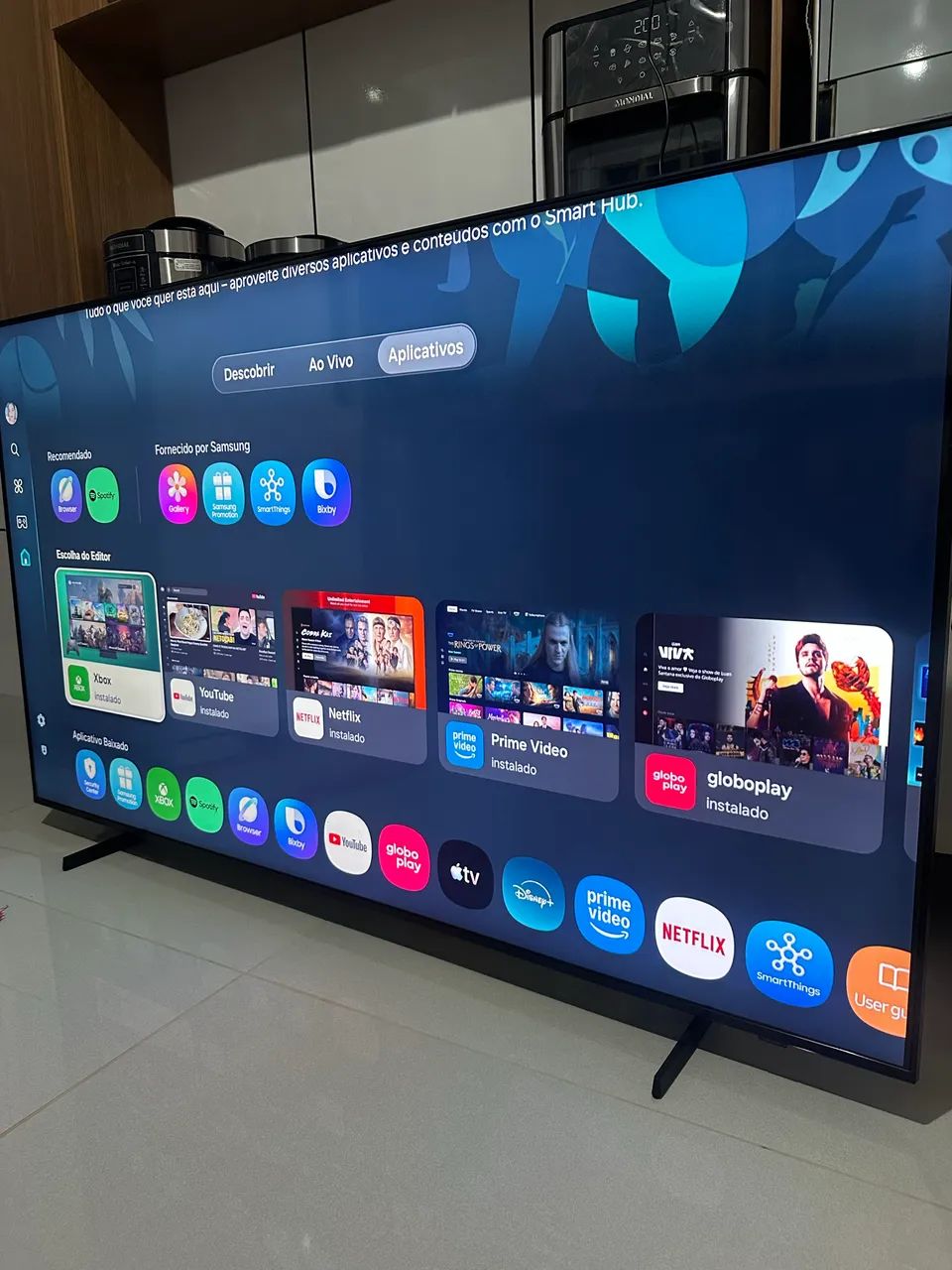 SMARTV 65 4 k Samsung 11 meses Nf - Foto 5