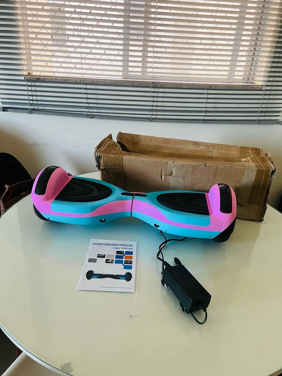 Hoverboard 6.5 polegadas ! Com luzes ! Musical NOVO  Ac cartão  - Foto 2
